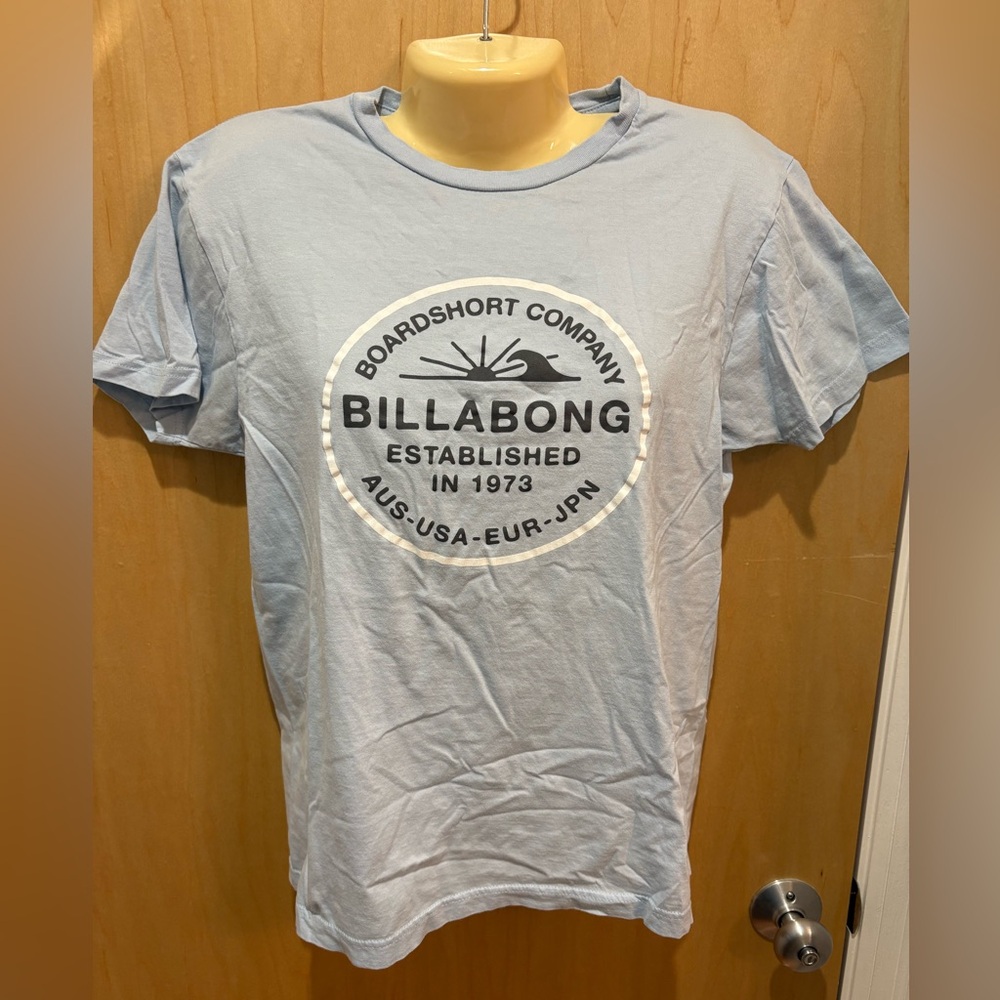 Billabong Blue Logo Tee 🏄‍♂️